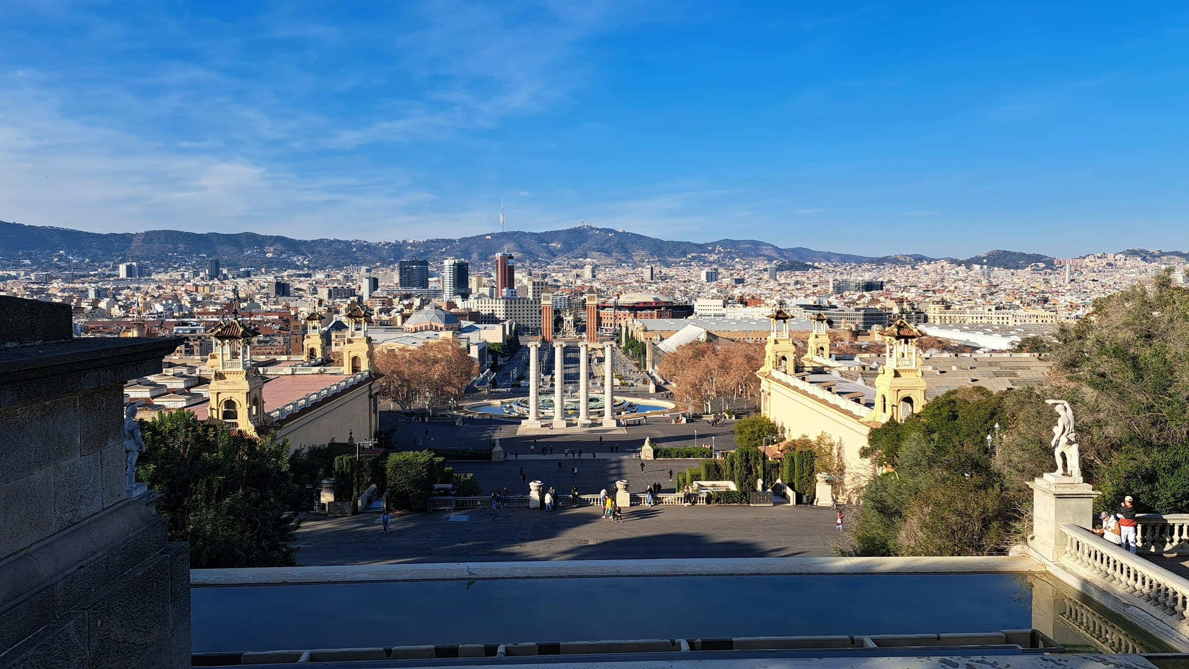 Vista de Sants-Montjuïc